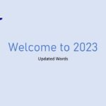 Welcome to 2023